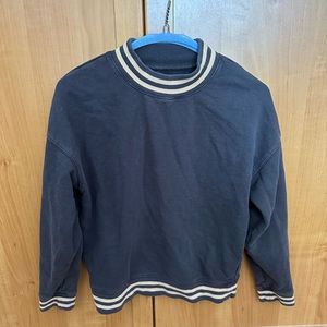 Madewell Mock-neck Sweatshirt